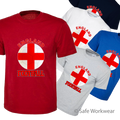 England Football T shirt for UK Supporters -Adult & Kids - World Cup 2022