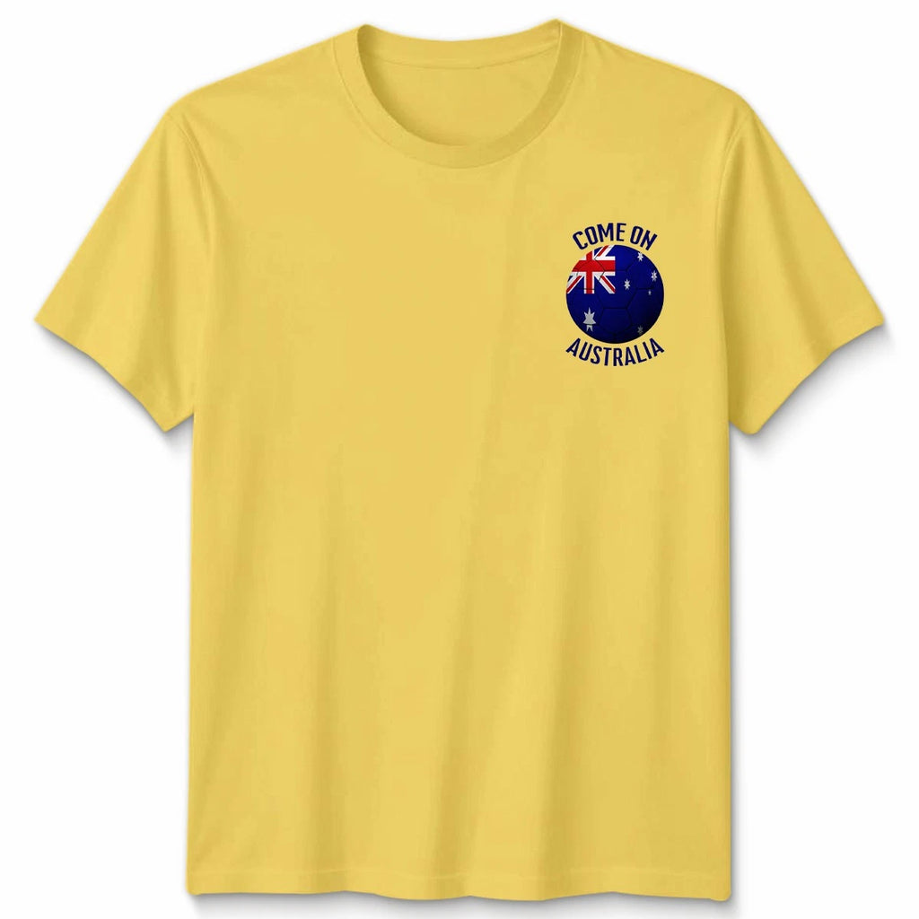 Come On Australia Football Unisex Kids T-Shirt Country Pride Soccer Tee #WC