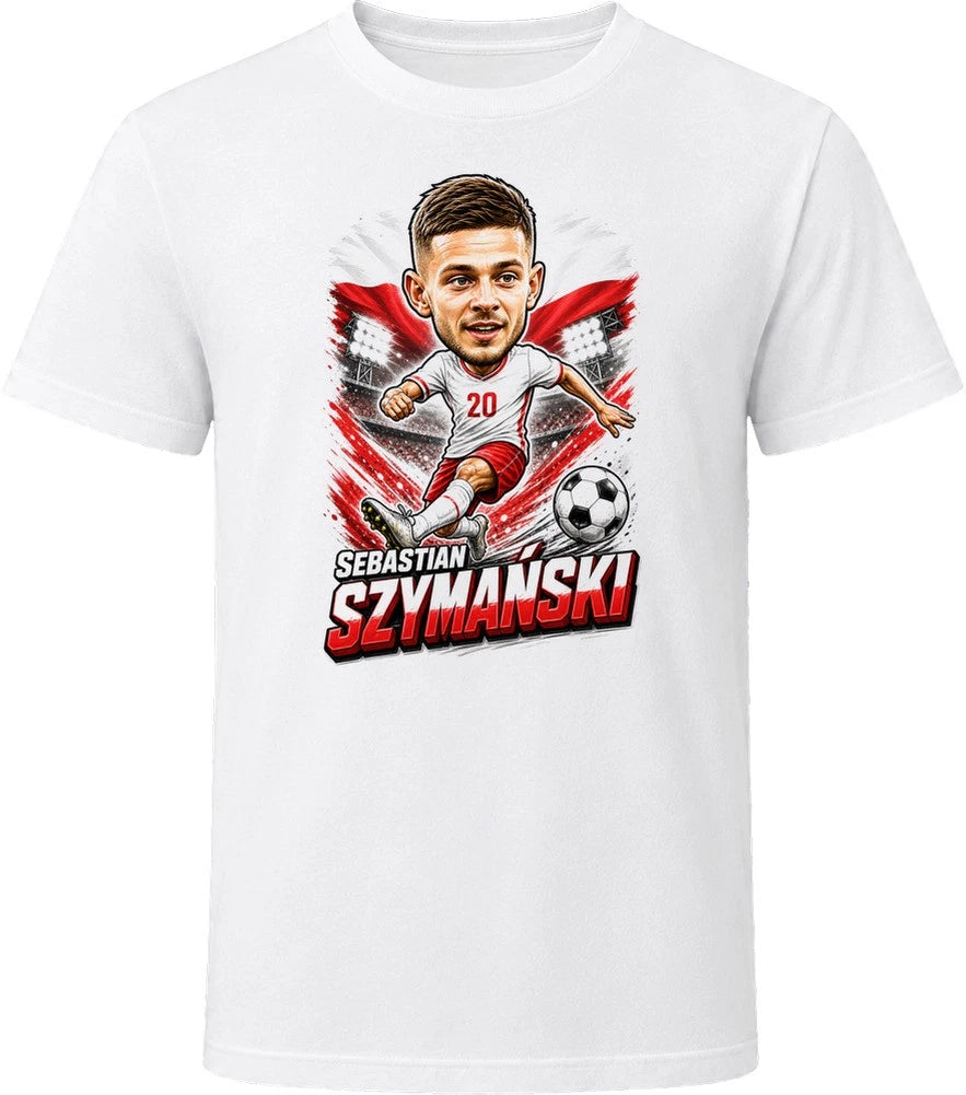 Sebastian Szymanski, Poland Caricature Soccer 2026 T Shirt