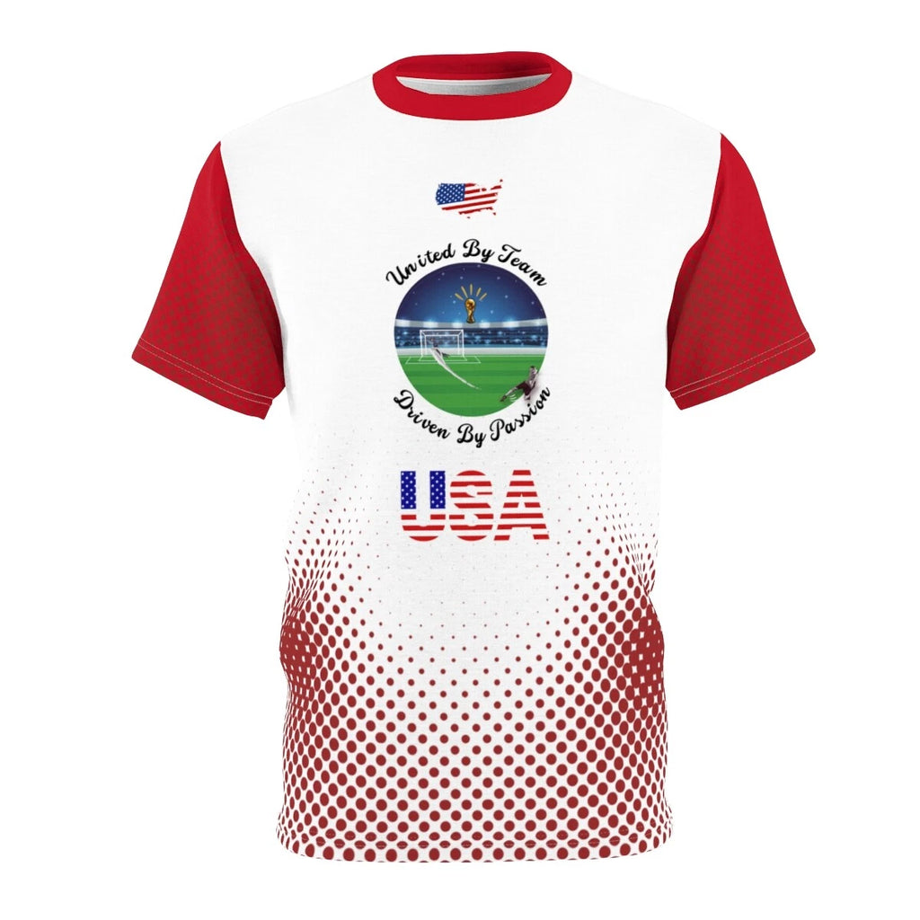 USA Soccer World Cup Fan Jersey - Qatar 2022 (Red/White)