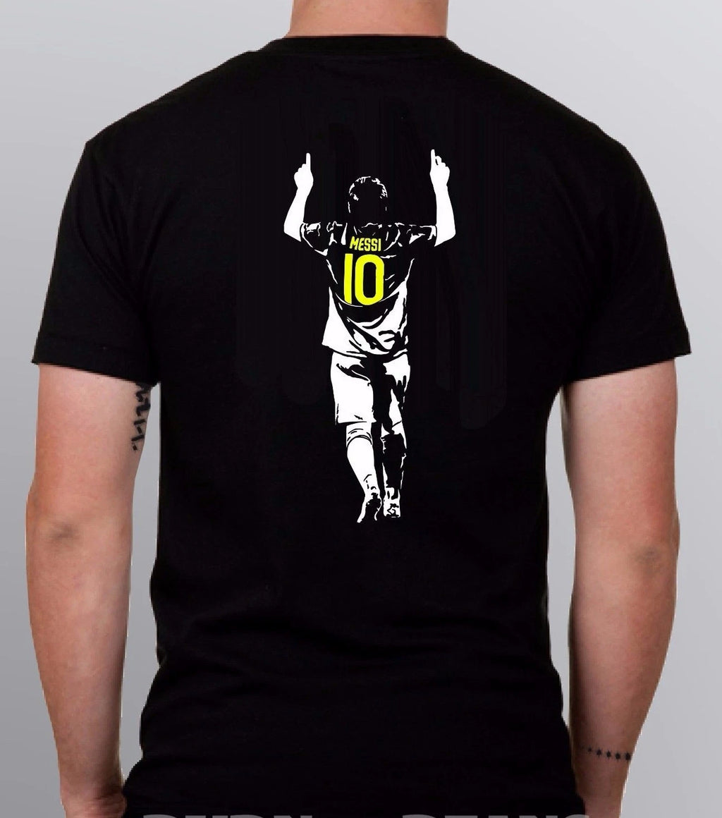 Messi T-shirt Lionel 10 Argentina Barcelona Soccer S - 5XL + KIDS SIZES!!