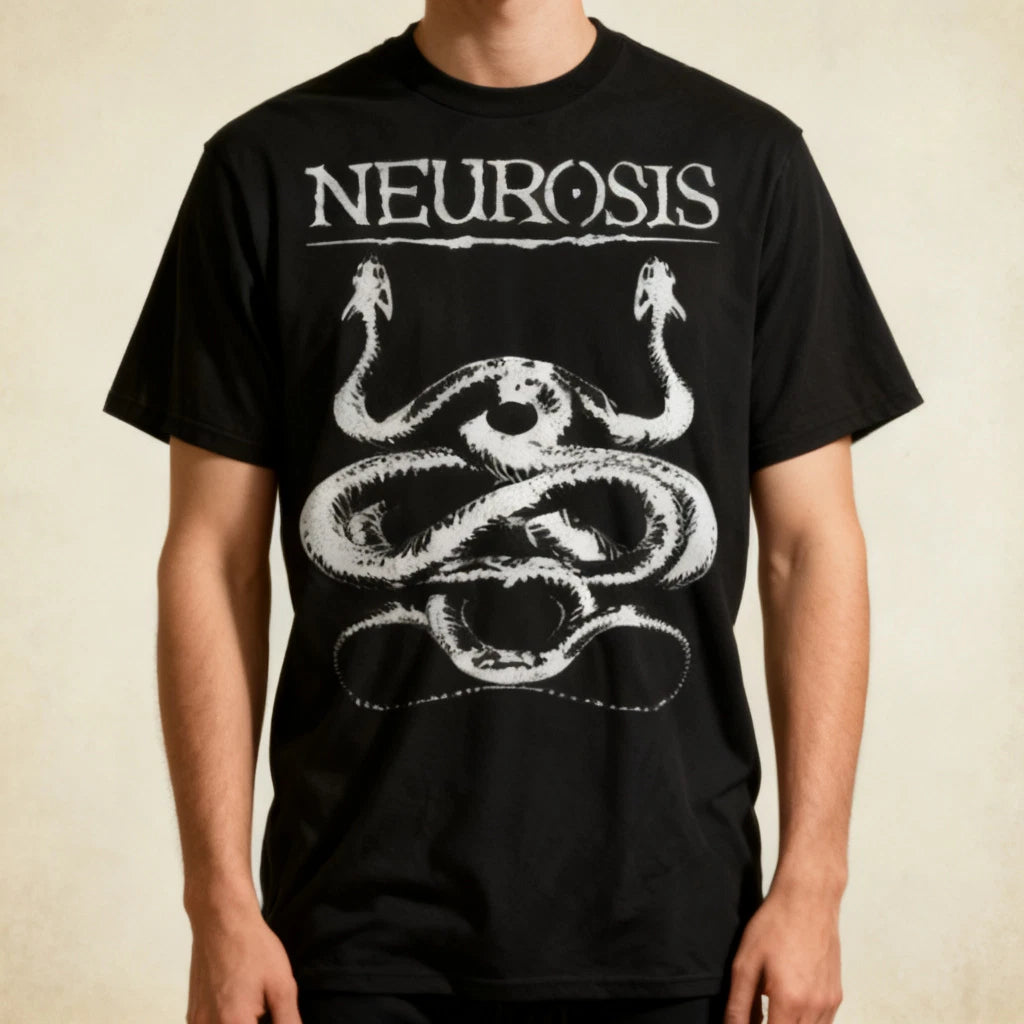 Vintage Neurosis Band Snacks Cotton Black All Size Men Women Tee Shirt NWT