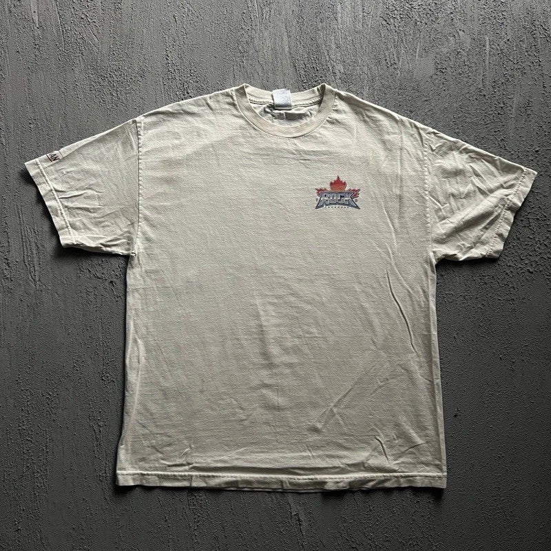 Vintage Toronto Rock Lacrosse XL White 2000s Molson Canadian
