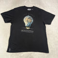 LRG Mens Black Graphic Print T Shirt The Power of Imagination 2XL
