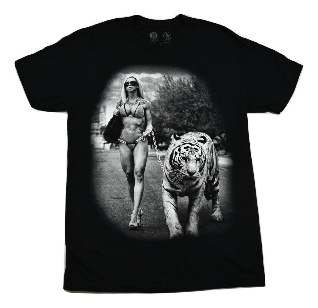 Get Down Art Mens Glamour Tiger By Daveed Benito Shirt New S-3XL