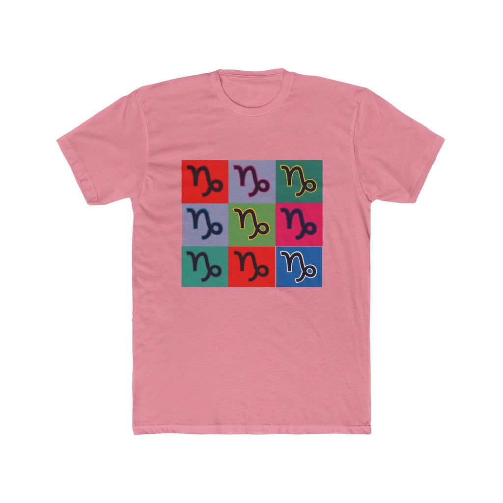 Retro Capricorn Tee Andy Warhol Style | Unisex Cotton Pop Art Graphic Shirt