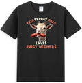 This Throat Goat Loves Juicy Wieners Funny Meme Men's T-Shirt