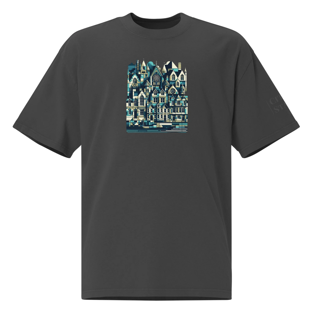 Oversized faded t-shirt (SCOTLAND)