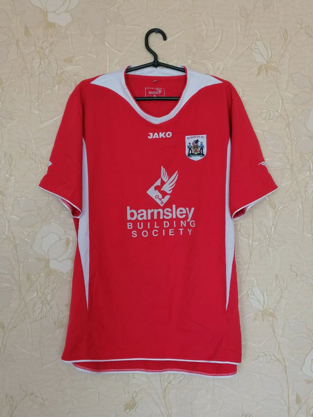 Barnsley 2006 - 2007 home vintage football soccer shirt jersey Jako size XL