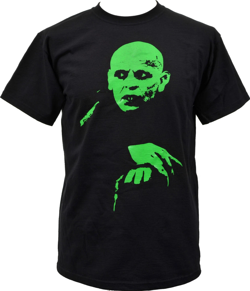 Mens Nosferatu T-Shirt Classic Vampire Gothic Horror Halloween Vintage