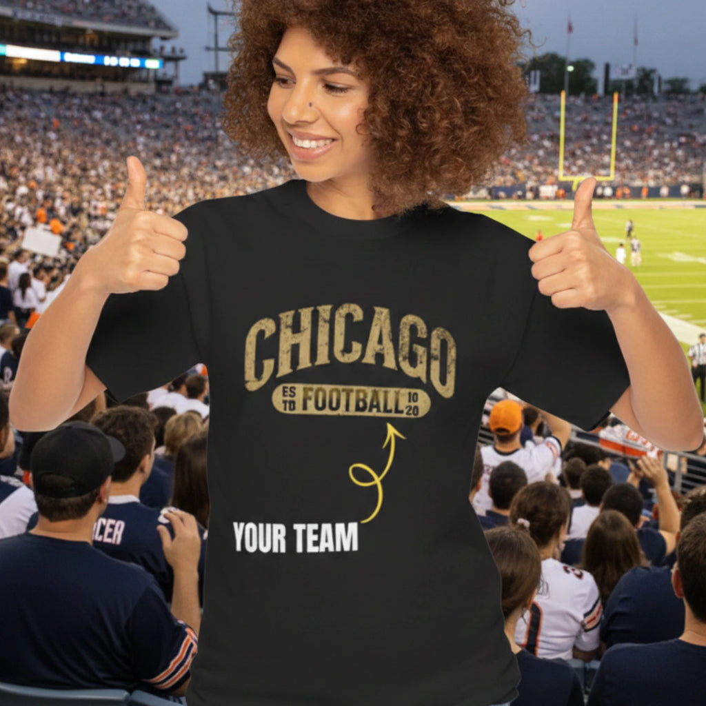 Vintage 2026 Football Playoffs Game Day T-Shirt, Retro Sports Graphic Tee
