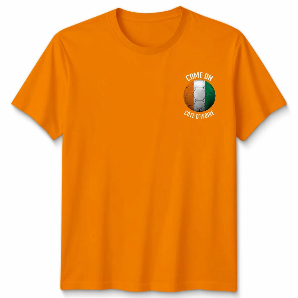 Come On Cote d'Ivoire Football Unisex Kids T-Shirt Country Pride Soccer Tee #WC