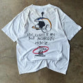 Vintage 90s Umbro "the lights on but nobody's home, play soccer" funny t shirt