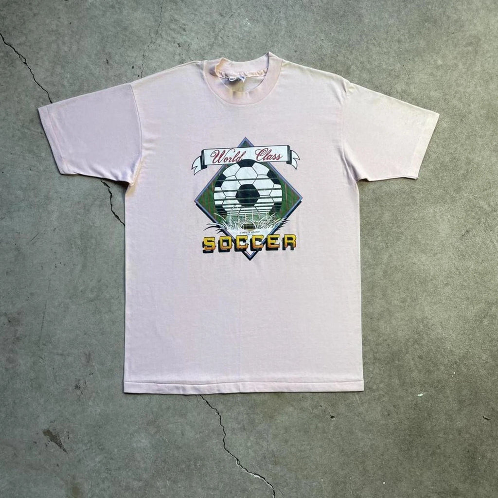 World Class Soccer Football 1991 Ohio America Women's Vintage 90s Sports T-shirt