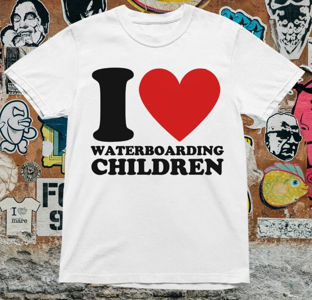 I Love Waterboarding Children T shirt | y2k | aesthetics | funny