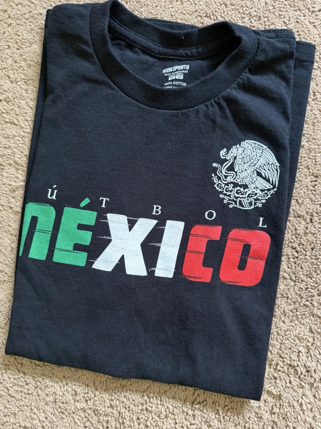 México Futbol Men’s T-shirt Size M