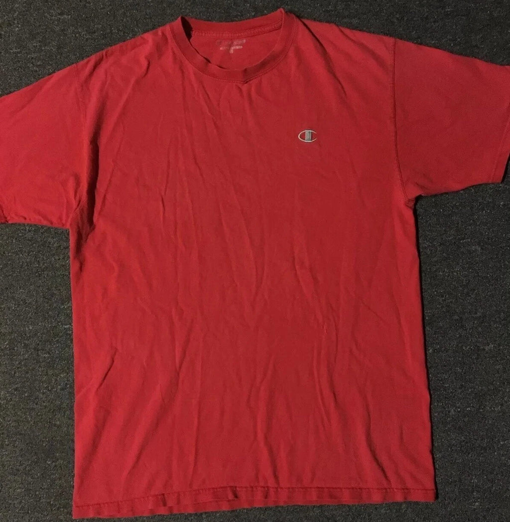Vtg Champion Shirt L Faded Basketball Athletic Hip Hop USA Grunge Track Gym 90s