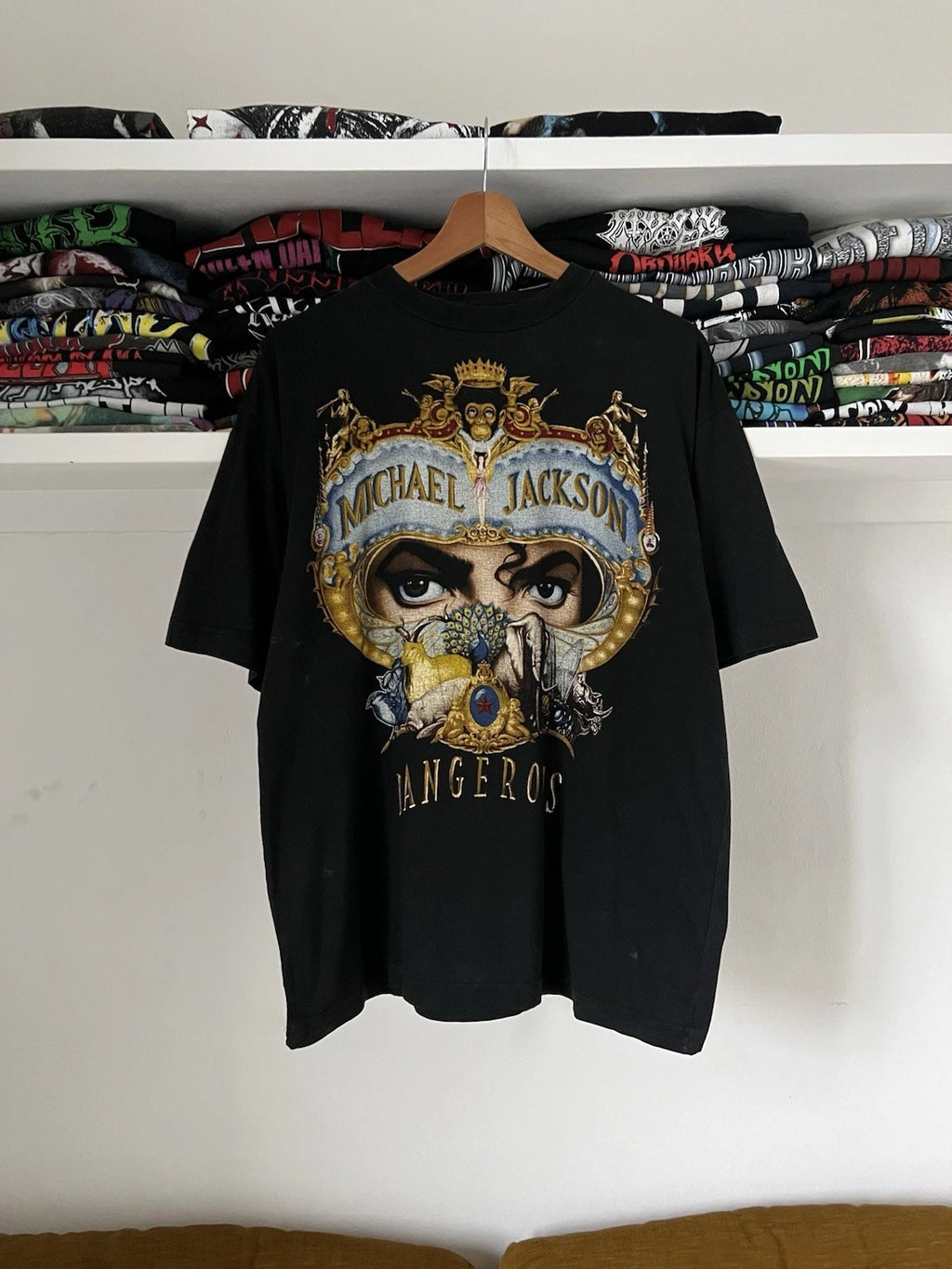 1992 90s Michael Jackson "Dangerous" Bootleg Merchandising
