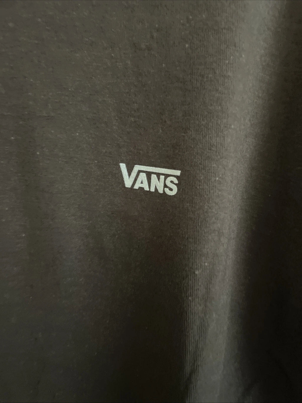 New VANS Mens Street Style Logo Art Tee Skater Casual T Shirt Size M Brown