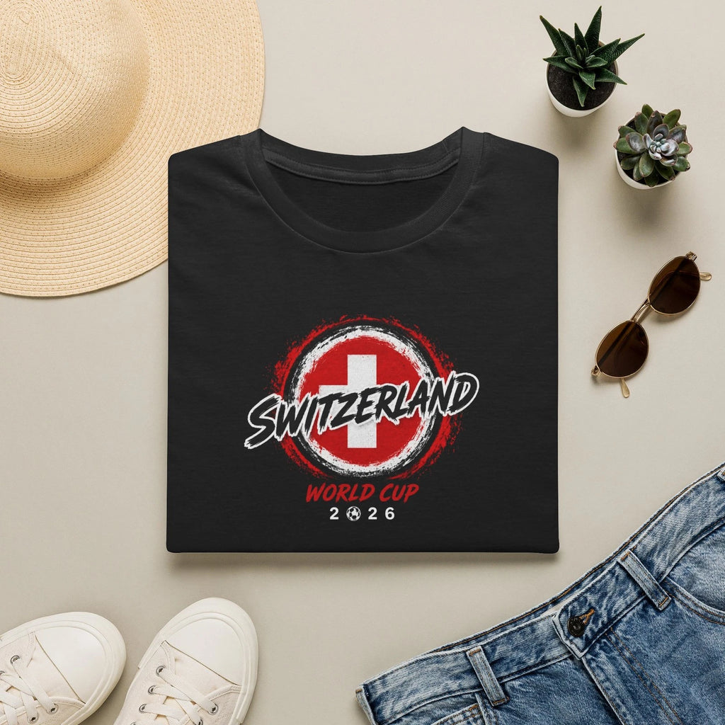 Switzerland World Cup 2026 T-Shirt | Swiss Flag Football Shirt
