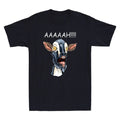 AAAH! Funny Screaming Goat Humor Meme Goat Lover Gift Men's Short Sleeve T-Shirt