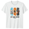 Eat Sleep Soccer Repeat T-Shirt Soccer Player Soccer Gift For Him And Her