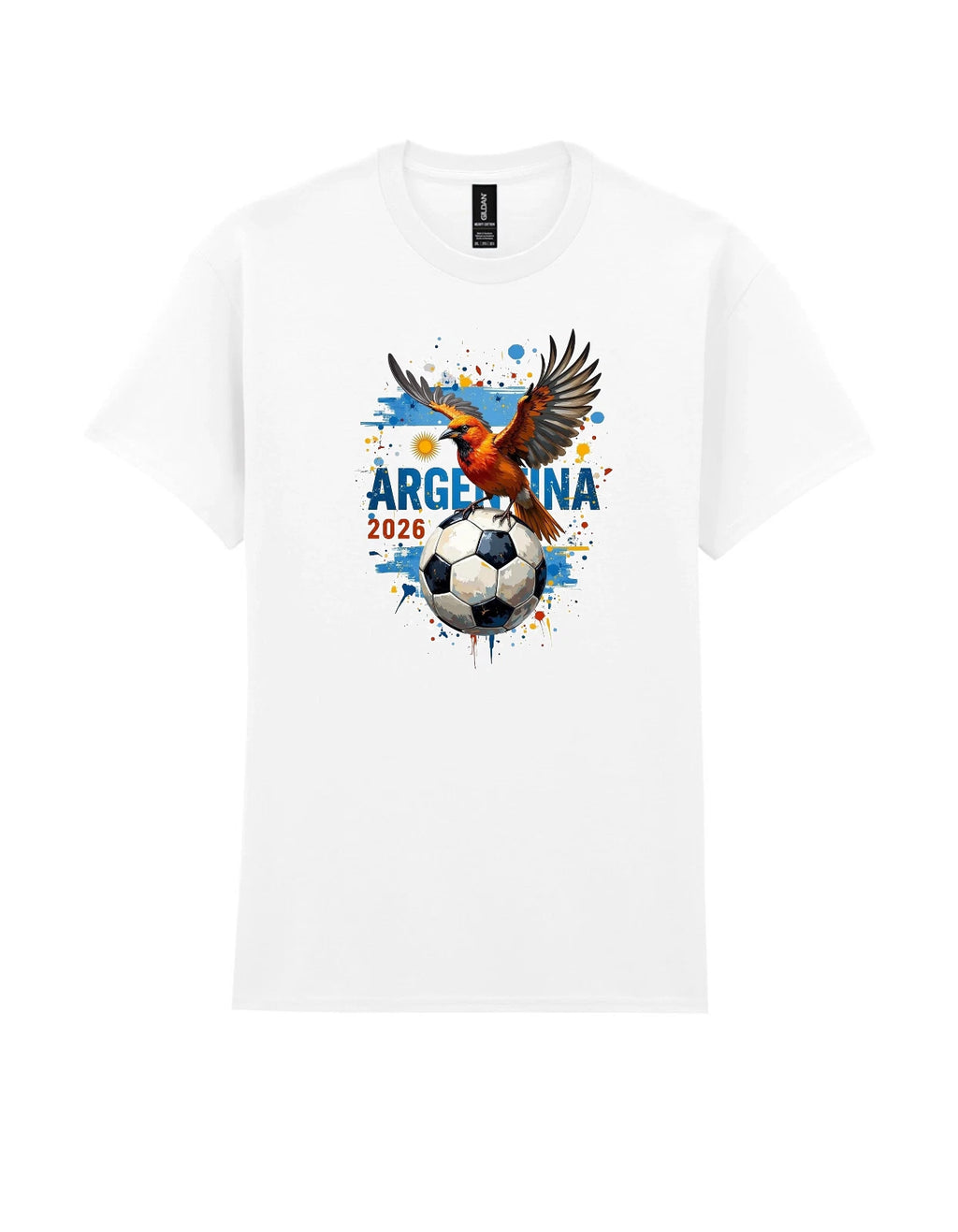 Argentina World Cup 2026 T-Shirt football mens womens unisex gildan