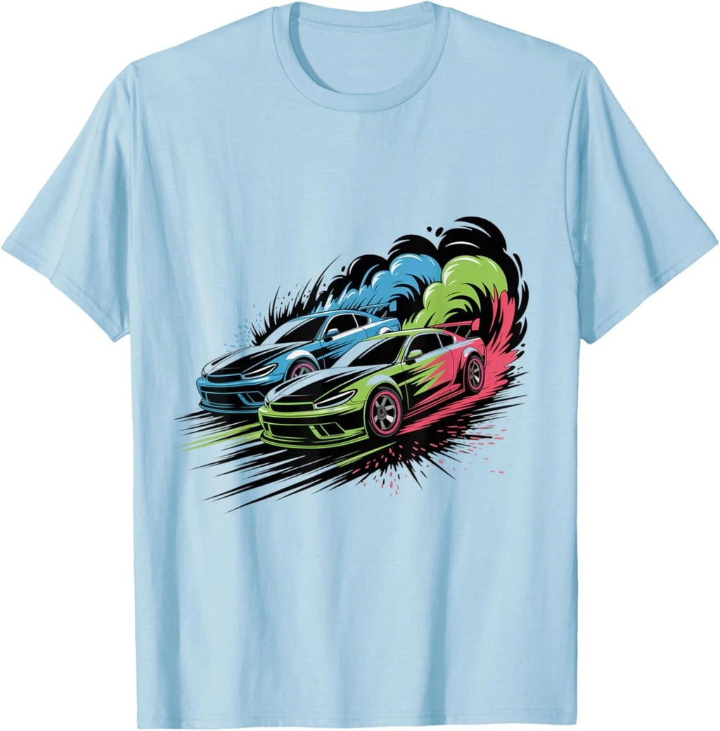 Drift Car Racing Street Style Automotive JDM Japanese Splash T-Shirt