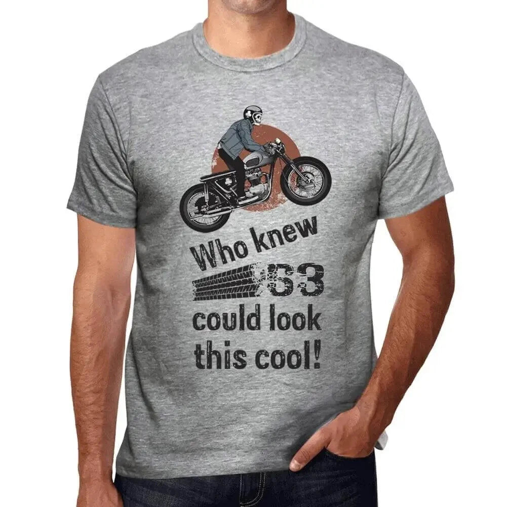 Men's Graphic T-Shirt Who Knew 53 Could Look This Cool 53rd Birthday Anniversary