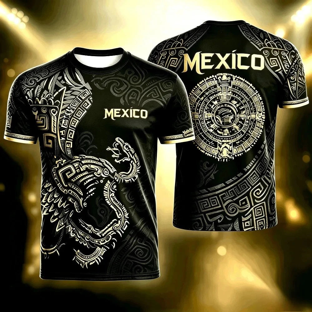 Mexico Football Shirts 2026 World Cup Polyester Breathable T-Shirts