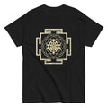 Sacred Geometry Unisex Classic Tee | Sri Yantra T-Shirt | Boho Spiritual
