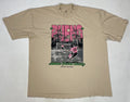 Adidas Futbol Society 2024 Bueno GraphicT-shirt Men XL Beige Short Sleeve Soccer