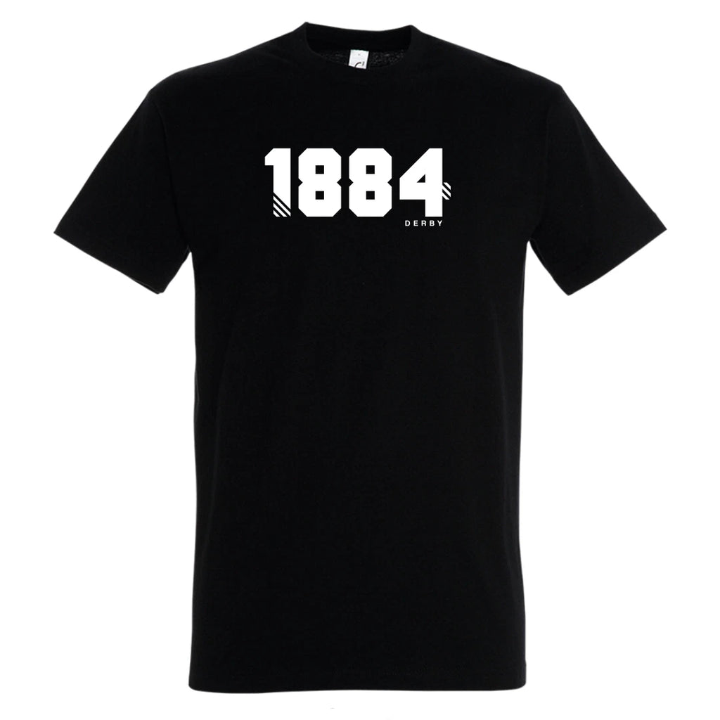 Derby County Football Shirt 1884 Est Year Retro Gift Casual T Shirt