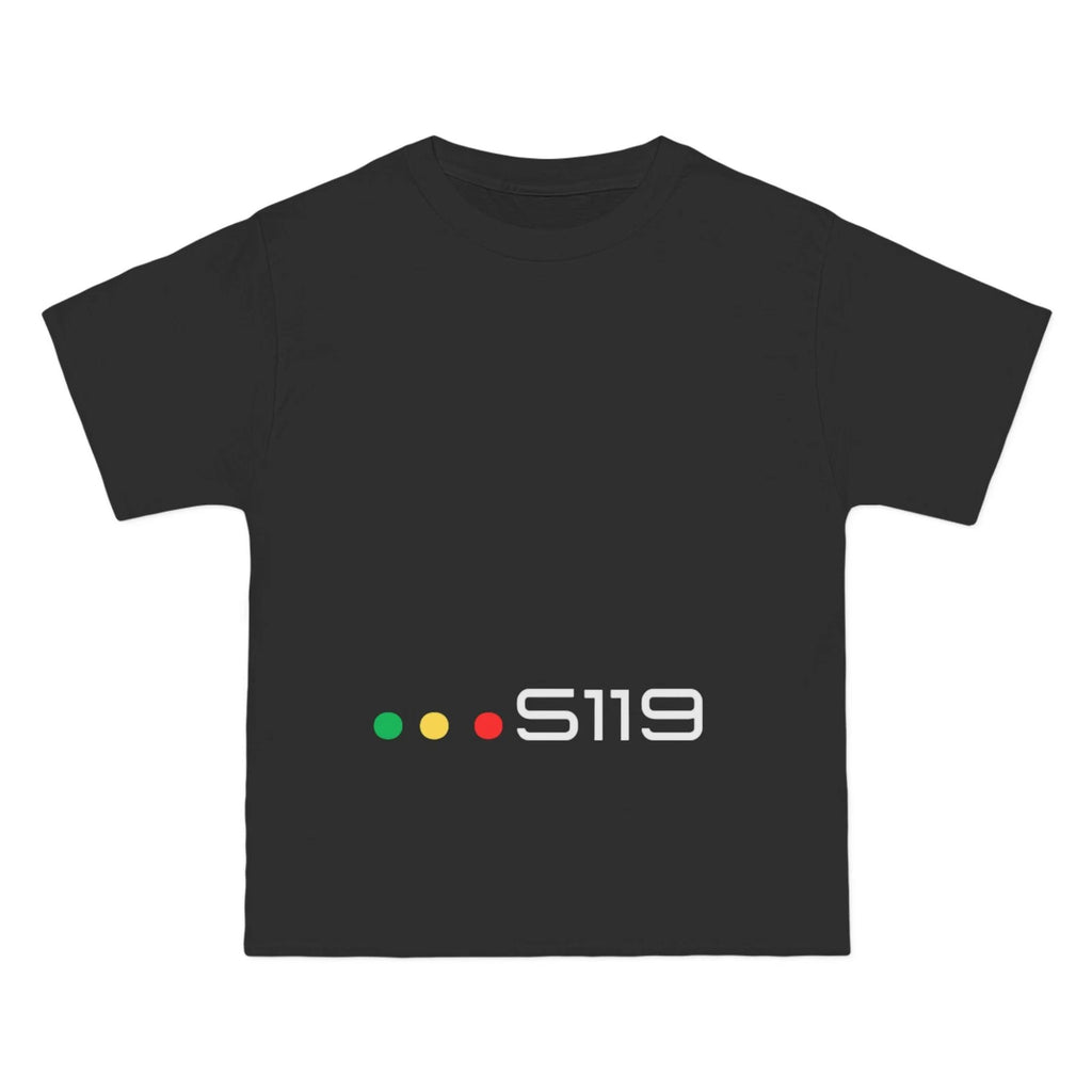 Copy of Minimalist Dot Accent T-Shirt — Subtle Red Yellow Green Design