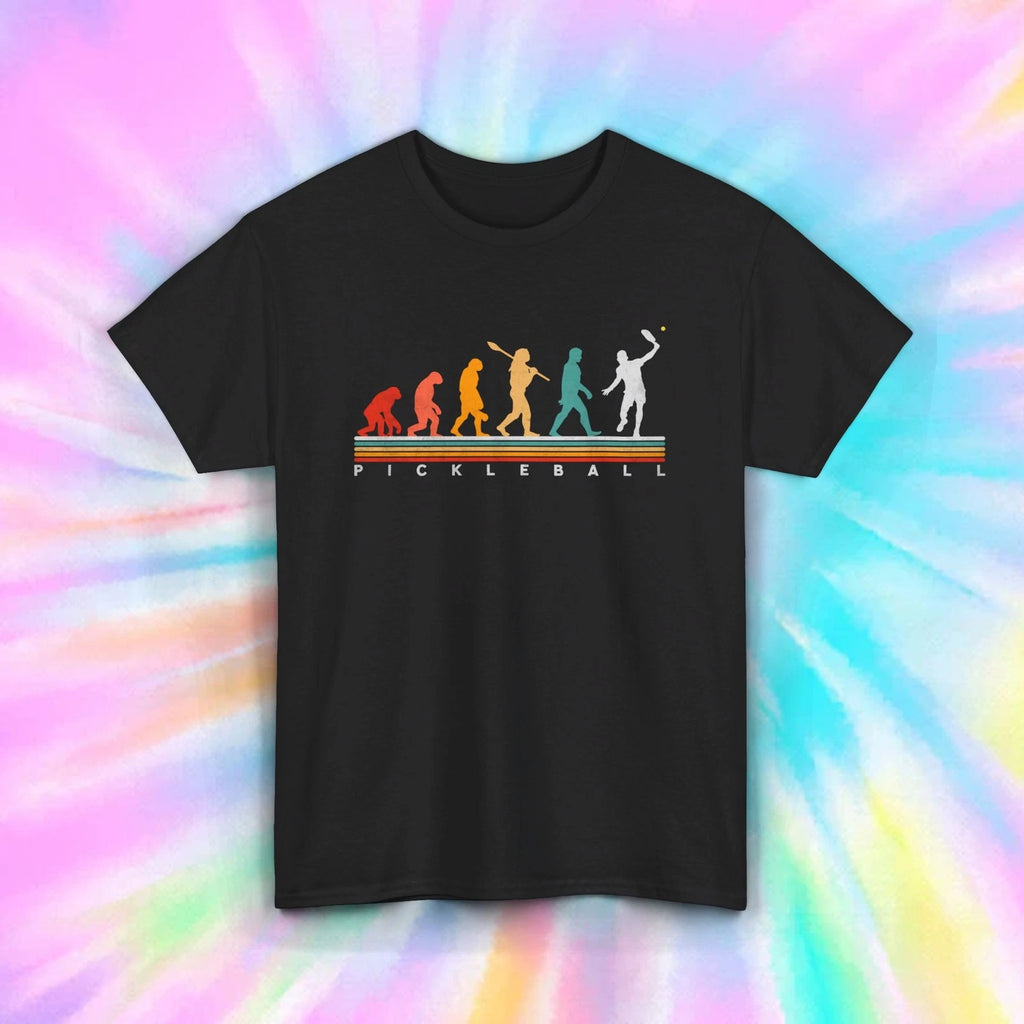 Pickleball Evolution Shirt | Retro Pickleball Player Graphic Tee | Sports Tee