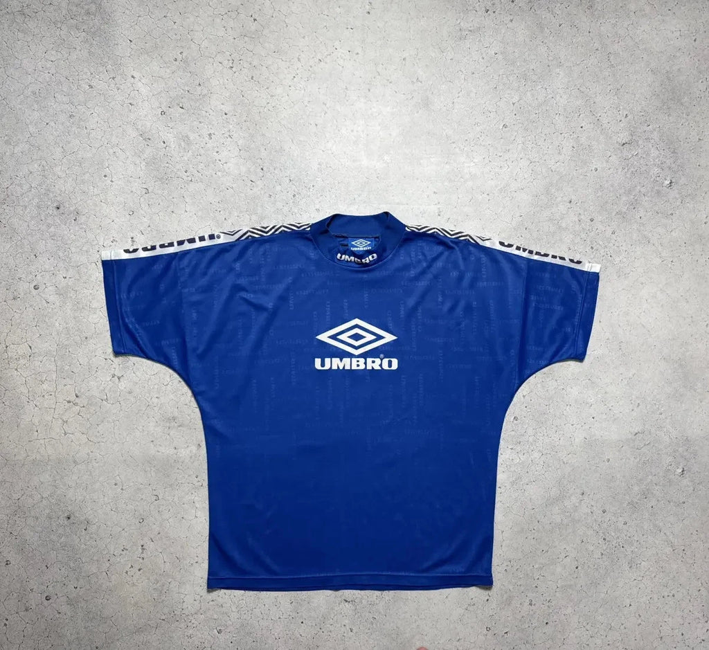 Umbro Vintage 90’s Soccer Jersey Big Logo Monogram Football