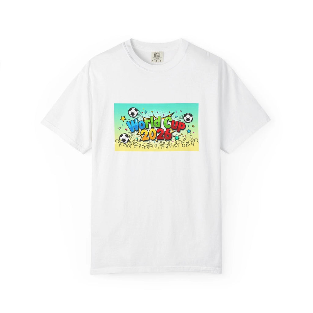 World Cup 2026 Soccer T-Shirt | Retro Cartoon Football Design