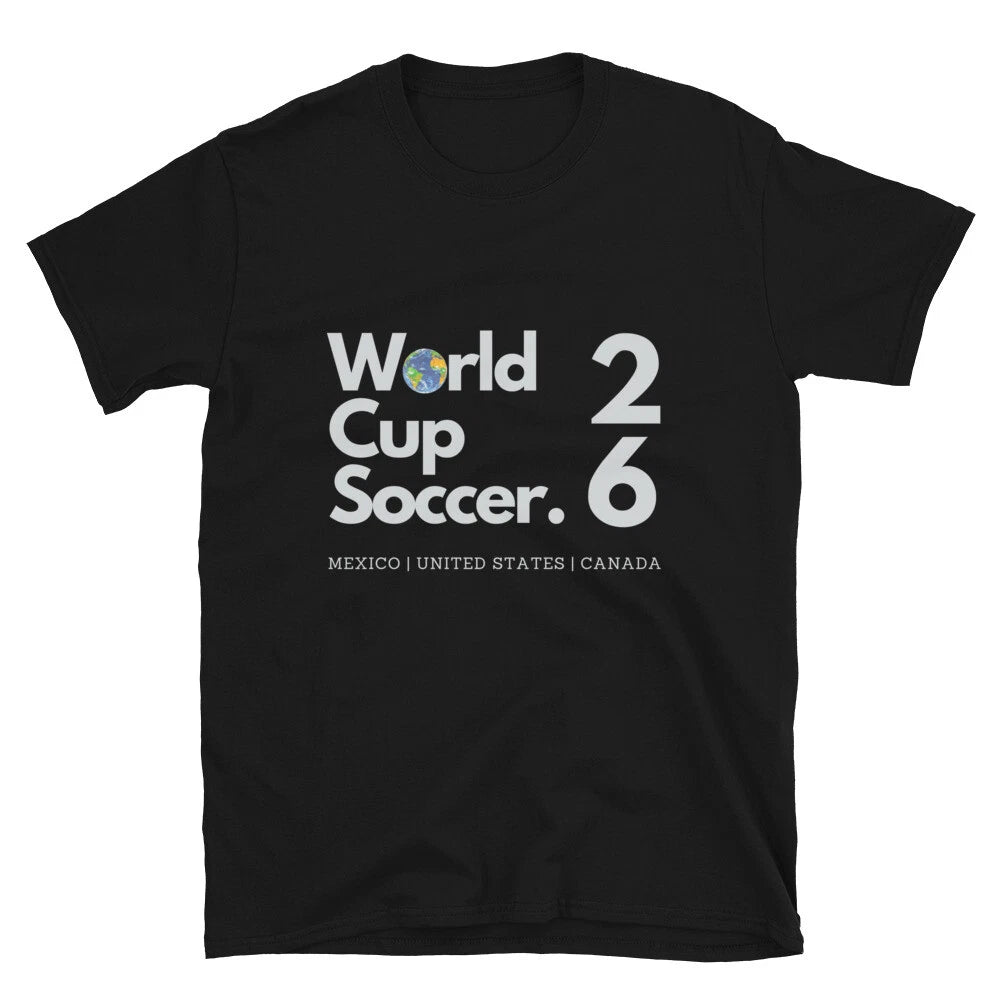 World Cup 2026 T-Shirt World cup soccer 26 unisex T-shirt