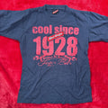 Red Stripe T-Shirt Men's M Charcoal Red 100% Cotton Lager Beer Graphic Tee