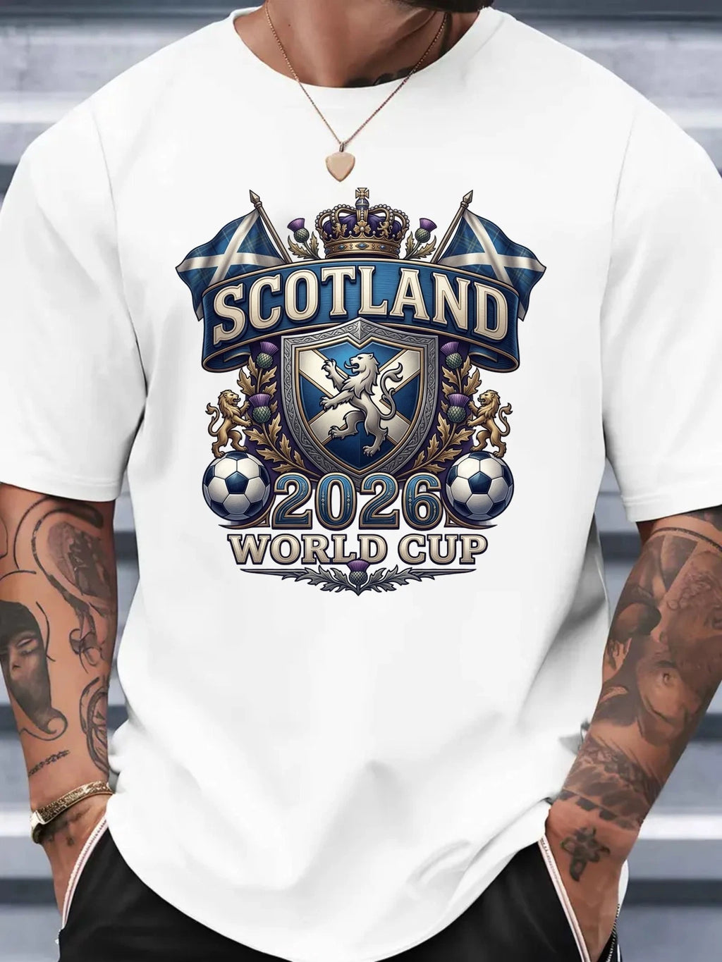 Scotland Football T-Shirt – Scottish Fan Top Gift for Soccer Supporters