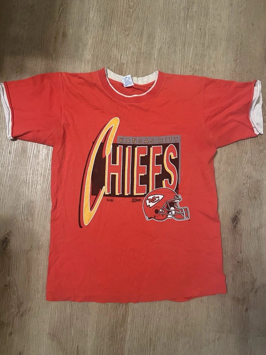 Vintage 90’s Kansas City Chiefs Salem Sportswear T Shirt Large
