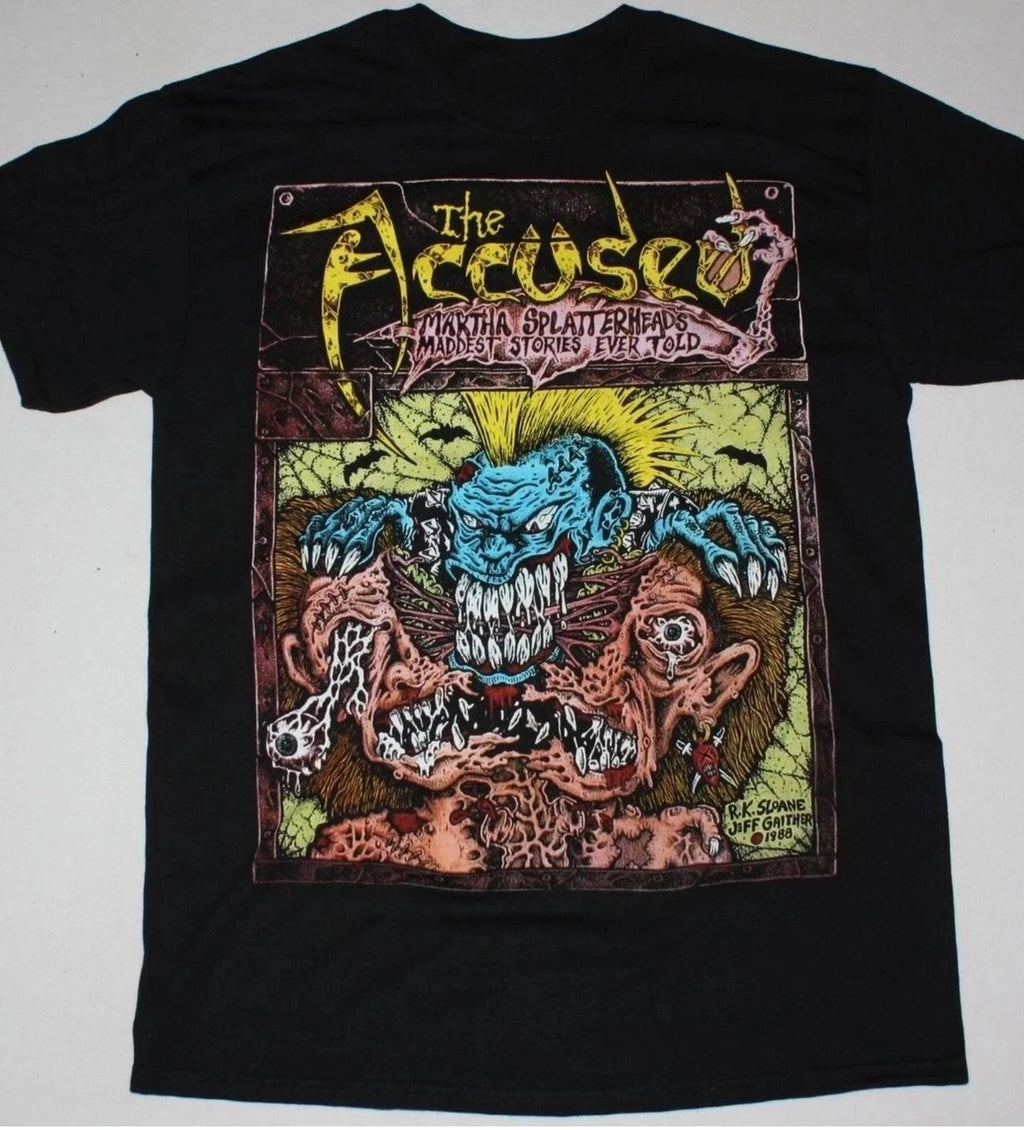 THE ACCUSED MARTHA SPLATTERHEAD'S MADDEST STORIES EVER TOLD T-SHIRT
