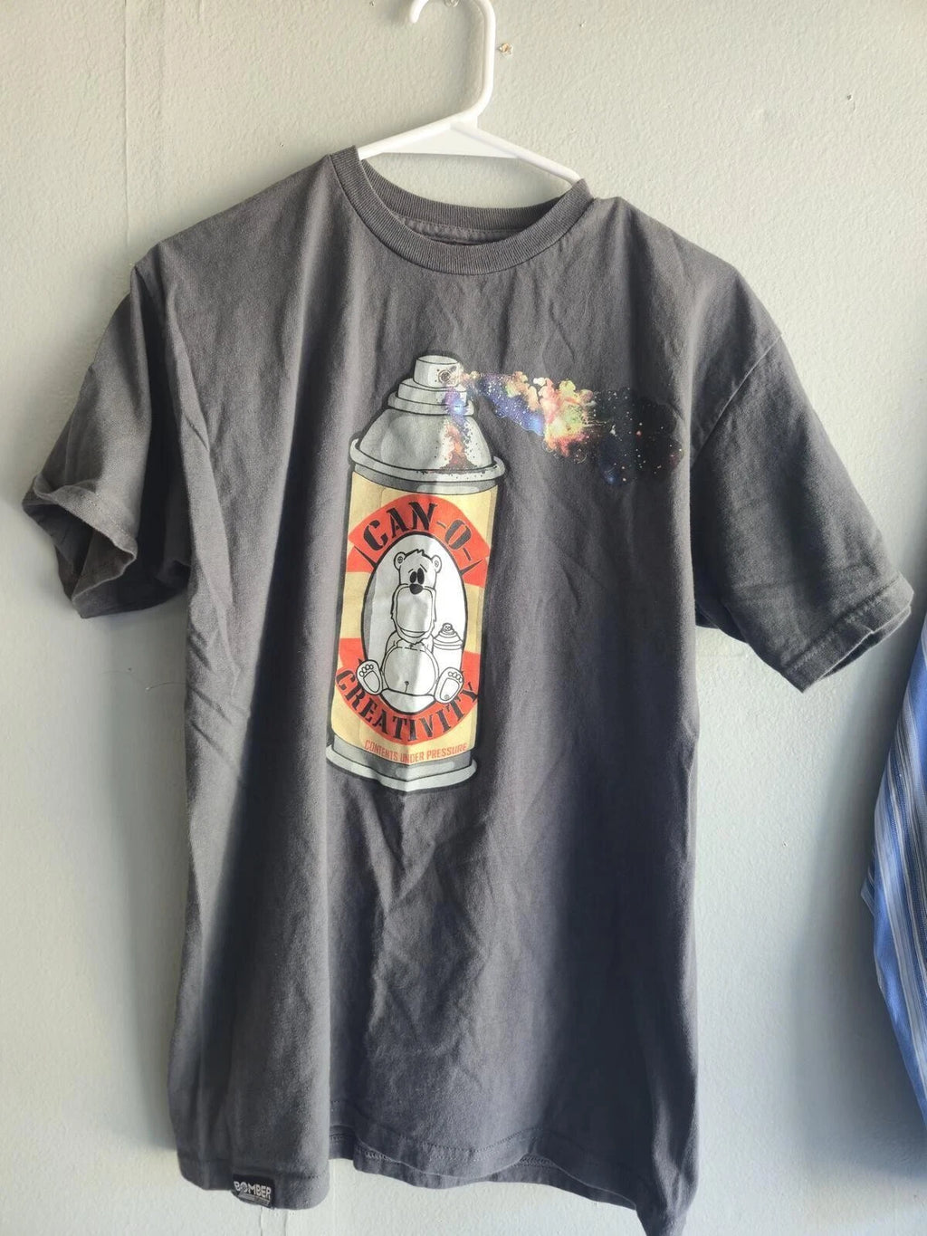 Umbrella Hydra 'I Can-OL Creativity' GRAY Graphic T-Shirt MENS SIZE MEDIUM