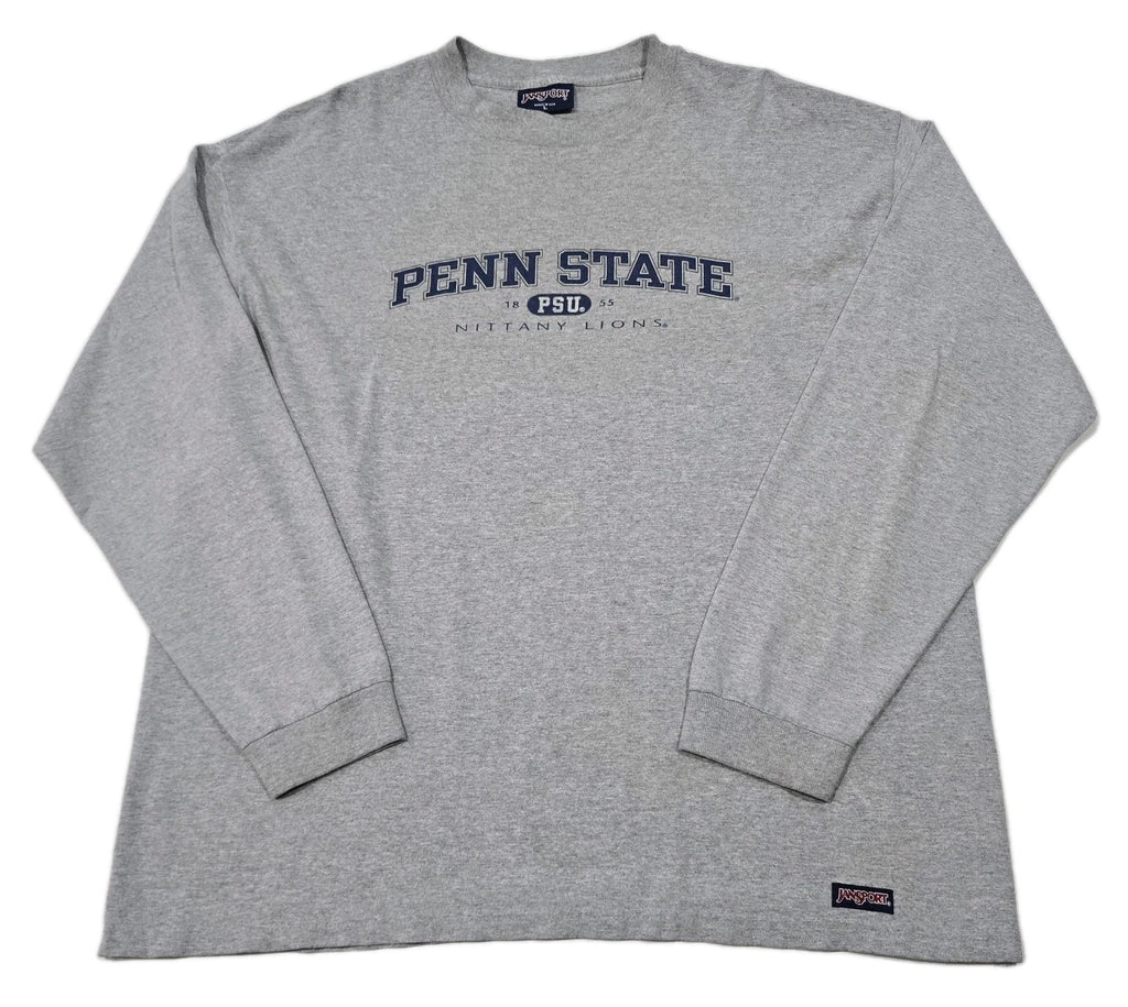 Vtg USA Penn State University PSU Long Sleeve T-shirt Mens Size L Nittany Lions