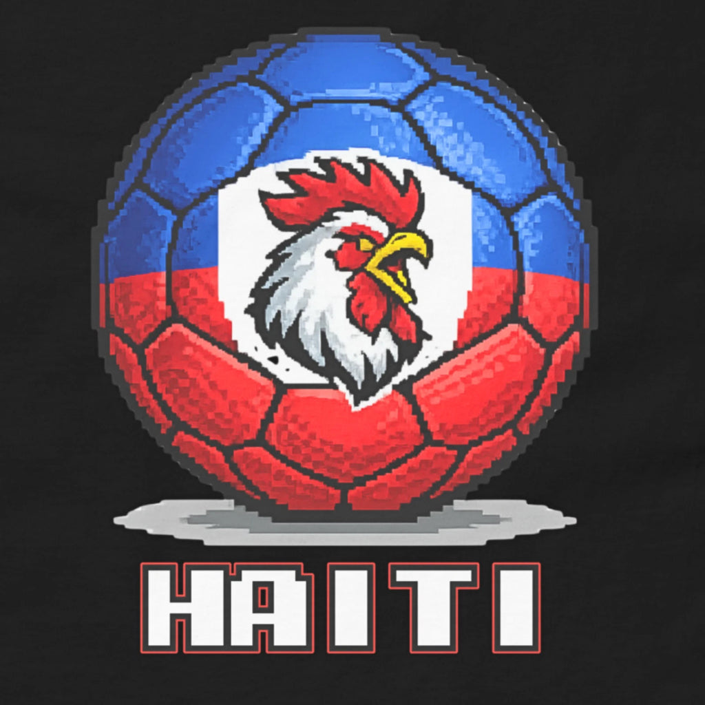 Haiti Soccer Shirt Retro Video Game Football Fan Tee 2026 Tournament Cup