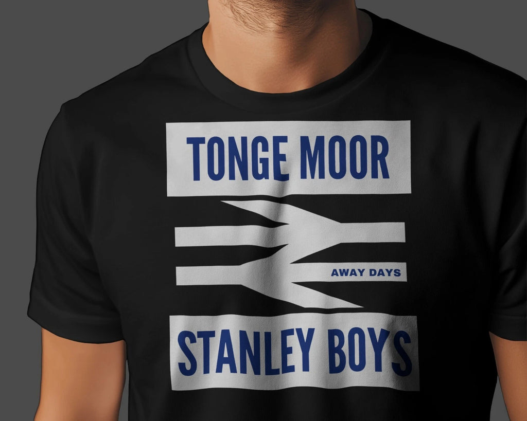 TONGE MOOR STANLEY BOYS Away Days T-Shirt | Bolton Hooligan Firm | Trotters Bill