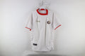 Vintage Y2K 2006 Mens Medium Spell Out Costa Rica Soccer Futbol Jersey White