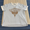 FIFA Uruguay Campeones Del Mundo Shirt Mens 2XL Blue Brasil 1950 World Cup Tee
