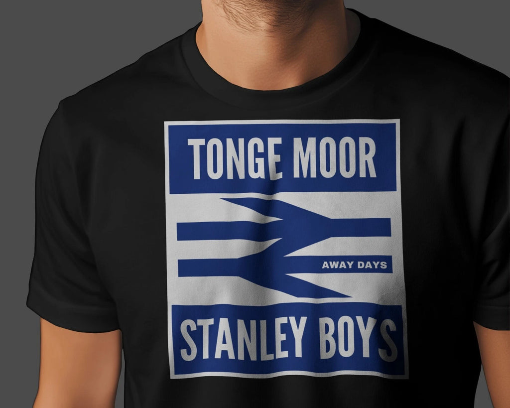 TONGE MOOR STANLEY BOYS Away Days T-Shirt | Bolton Hooligan Firm | Trotters