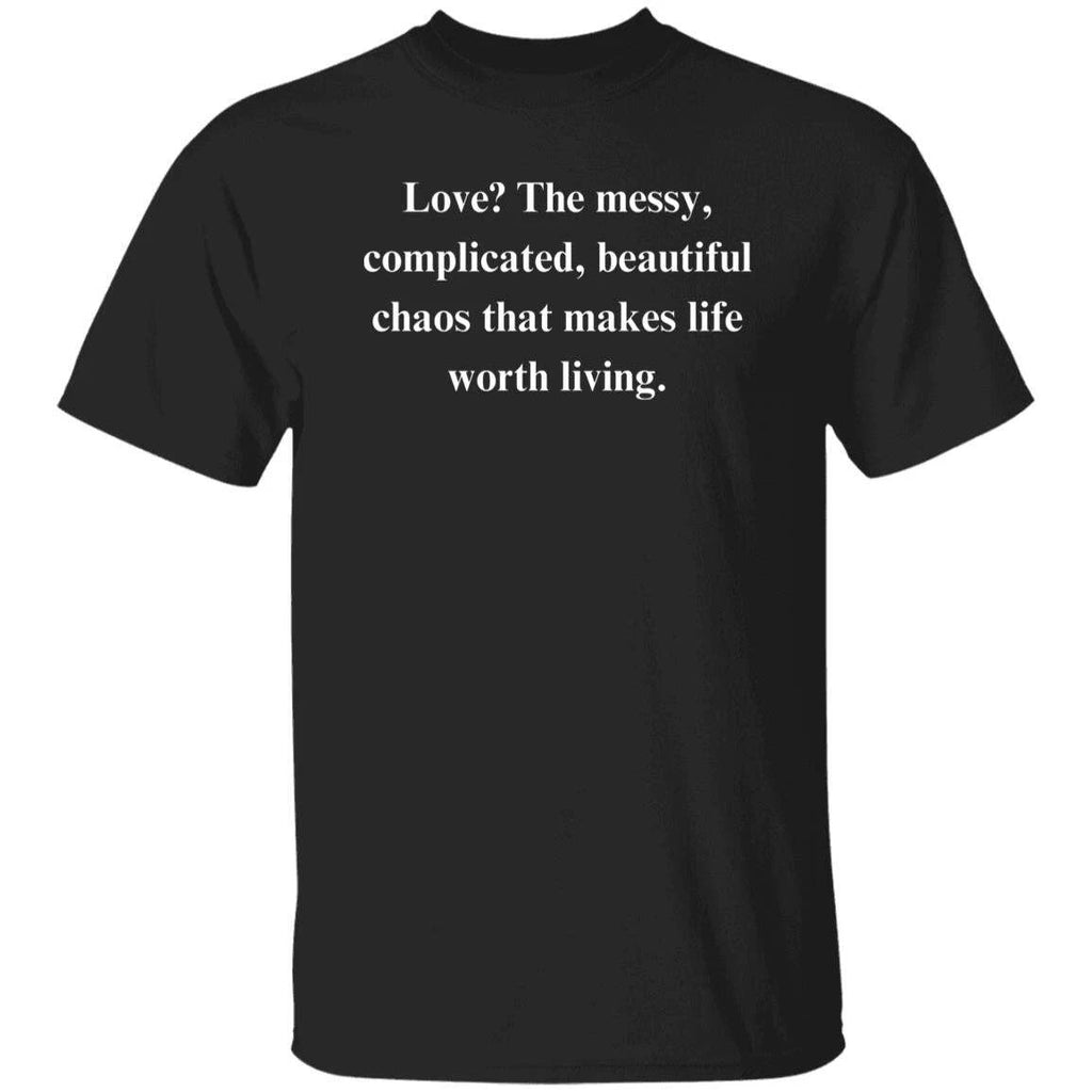 Love definition Sarcastic Unisex T-Shirt gift for him, her  Humorous tee Black a